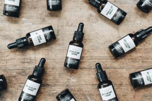 Brooklyn Soap Company Beard Oil på bord