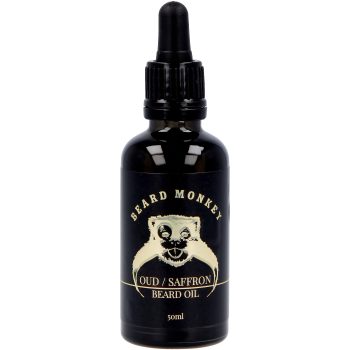 Beard Monkey Monkey Oud / Saffron -Beard oil  50 ml