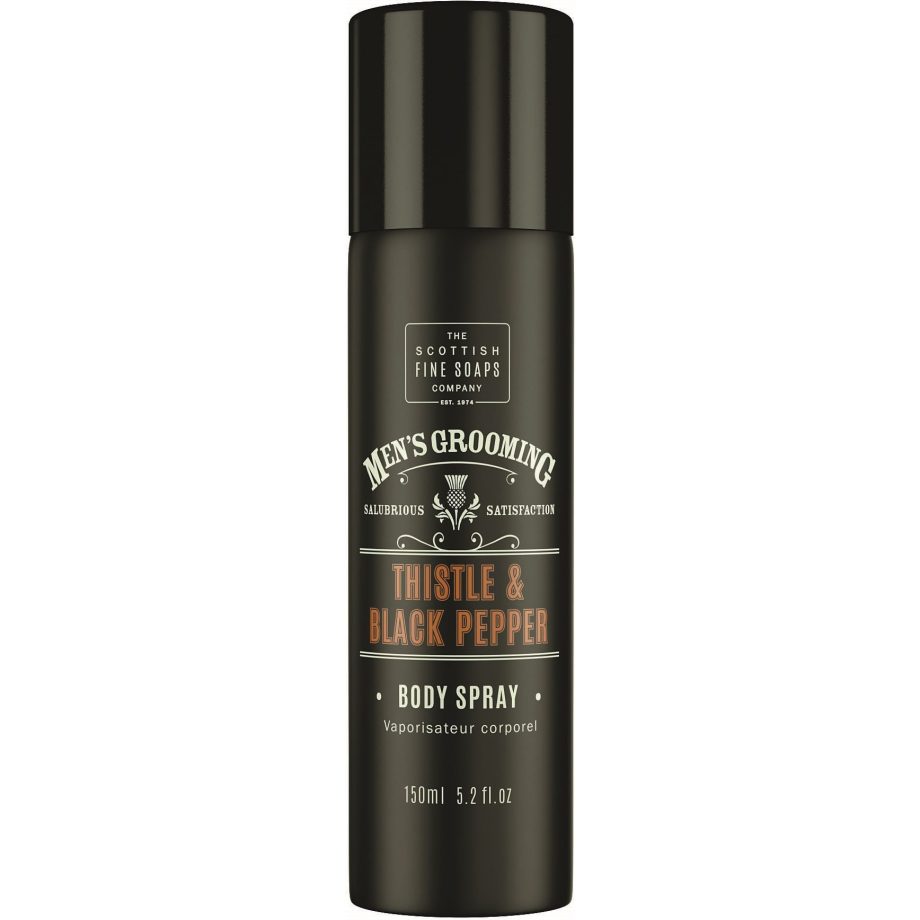The Scottish Fine Soaps Thistle & Black Pepper Body Spray  150 ml