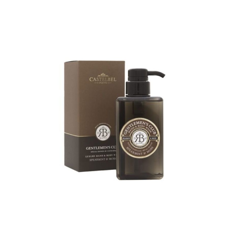 Castelbel Gentlemen&apos;s Club Spearmint & Moss Hand & Body Wash 450 ml