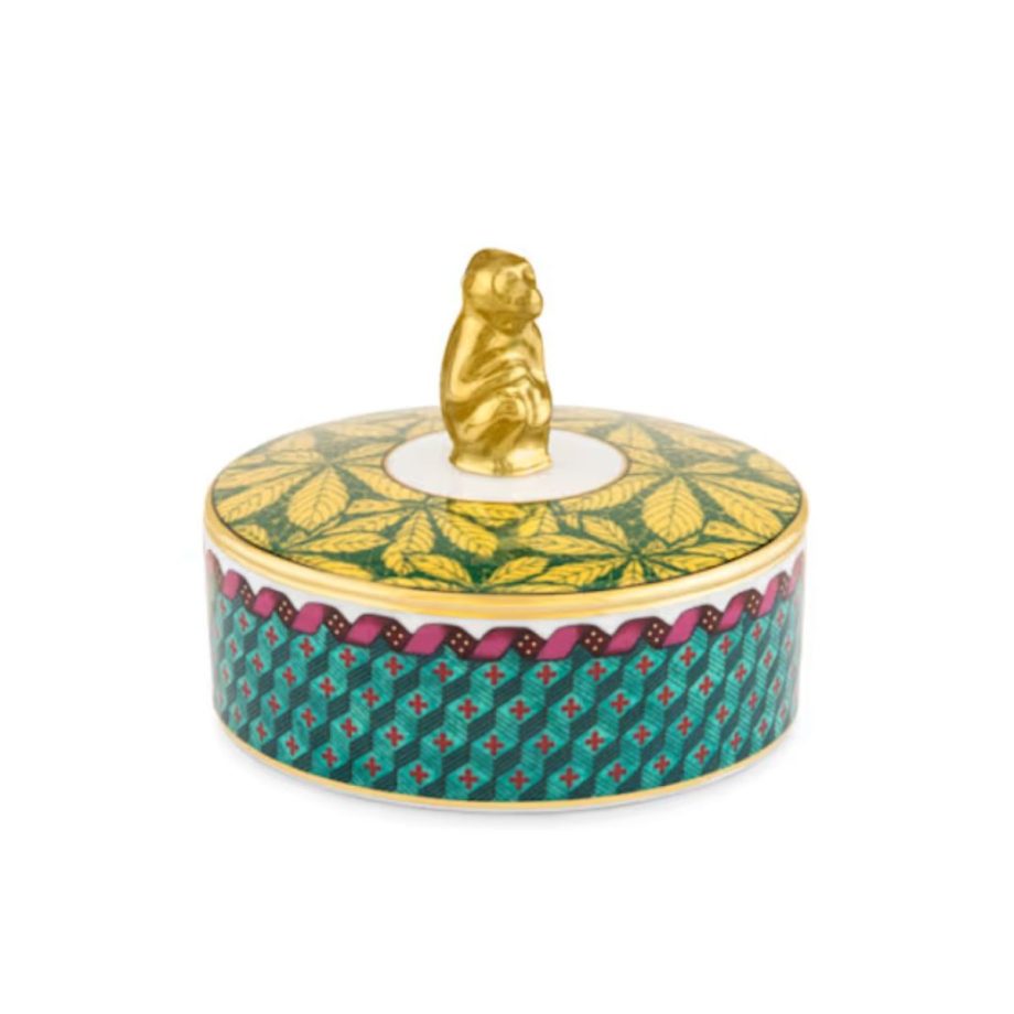 Ginori 1735 Trinket Box Monkey