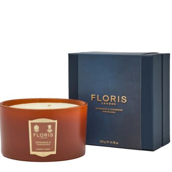 Floris Cinnamon & Tangerine Candle
