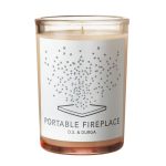 D.S & DURGA Portable Fireplace Candle