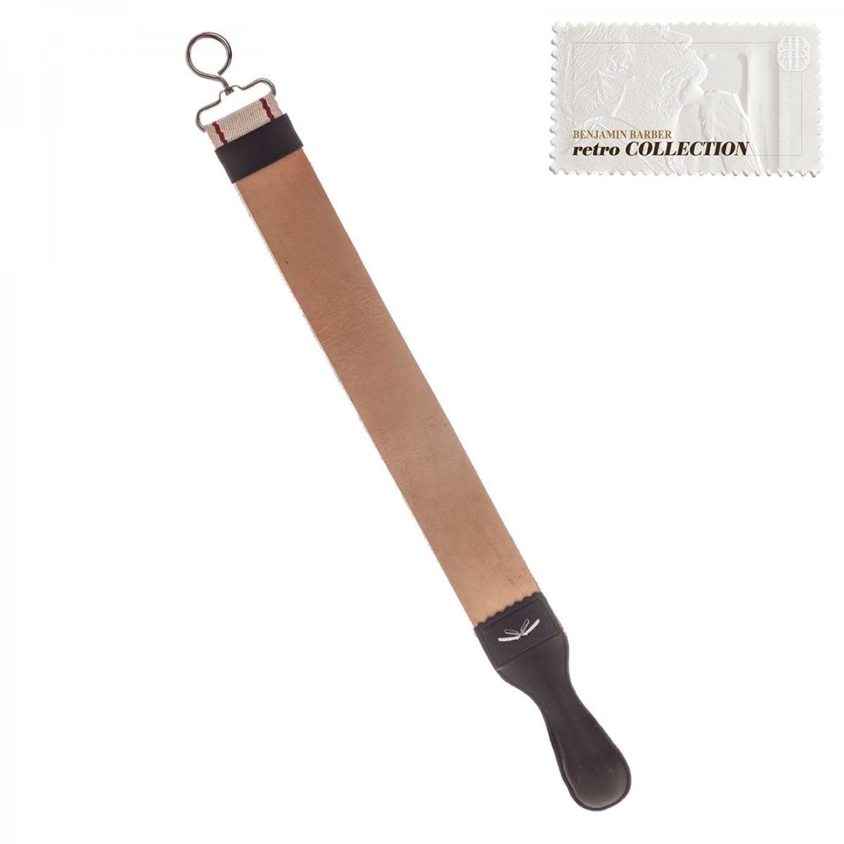 Benjamin Barber Strigel av Buffelskinn och Bomullsväv - Retro Collection