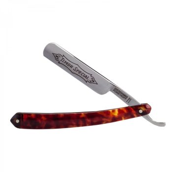 Giesen & Forsthoff Cut Throat Rakkniv Röd Sköldpadds-imitation