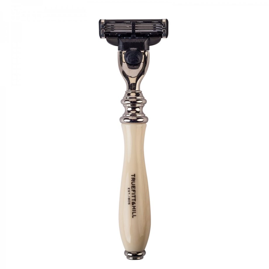 Truefitt & Hill Wellington Mach3 Razor - Ivory