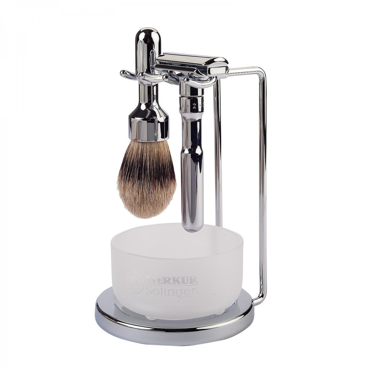 Merkur Futur 700 4-delars rakset- Polerat krom