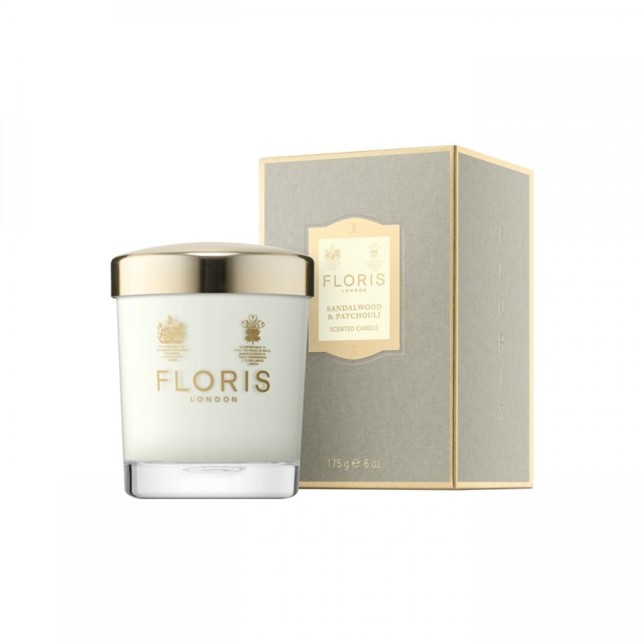 Floris Sandalwood & Patchouli Scented Candle