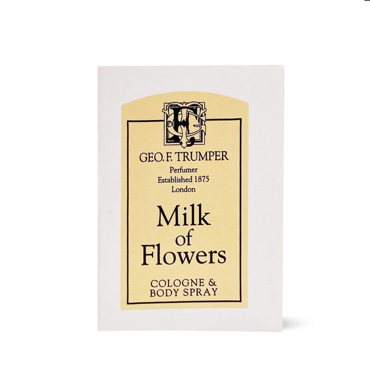 Geo F Trumper Milk of Flowers Cologne Sample 1