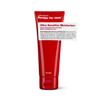 Recipe For Men Ultra Sensitive Facial Moisturizer