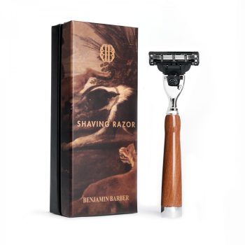Benjamin Barber Classic Razor Mach3 Wood