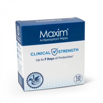 Maxim Antiperspirant Wipes - 10 servetter mot kraftig svett