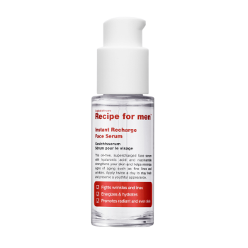 Recipe For Men Instant Recharge Face Serum