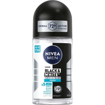NIVEA MEN Black & White Fresh Roll On 50 ml