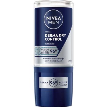 NIVEA MEN Deo Derma Dry Control Male Roll-on 50 ml