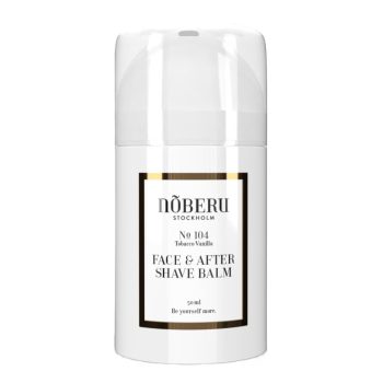 Nõberu Stockholm Face & After Shave Balm Tobacco Vanilla 50 ml