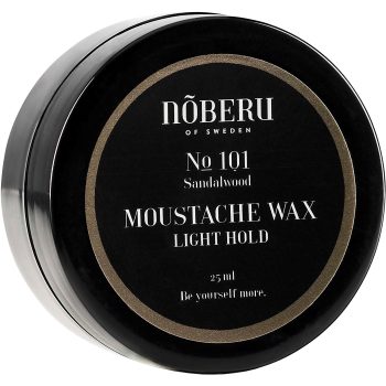 Nõberu Stockholm Moustache Wax Light Hold Sandalwood 25 ml