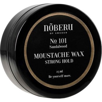 Nõberu Stockholm Moustache Wax Strong Hold Sandalwood 25 ml