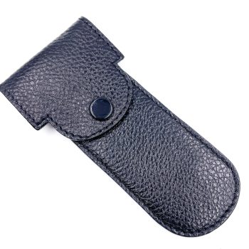 Parker Shaving Leather Black Safety Razor Case