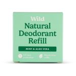 Wild Men&apos;s Natural Deodorant Refill Mint & Aloe Vera 40 g